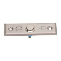 Door Open Release Switch Brushed Press To Exit Button for Indoor Outdoor