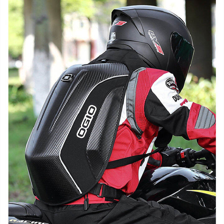 กระเป๋าเป้สะพายหลังกันน้ำขี่รถจักรยานยนต์เกียร์-ogo-dainese-คาวาซากิมอเตอร์ความจุขนาดใหญ่หมวกกันน็อคเต็มใบหน้ากระเป๋า