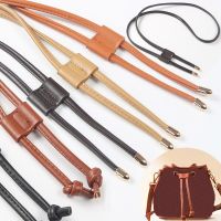 120cm Bucket Bag Strap Detachable Belt Backpack Rope DIY Replacement Drawstring PU Leather Beam Pocket Messenger Bag Multi Color