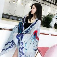 chomstudio ผ้าพันคอ ผ้าคลุมไหล่ silk satin สวยหรู แบรนด์ ขนาด 180×90 cm