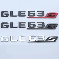 3d ABS Letters Car Rear Trunk Badge Sticker GLE63S V8 Biturbo 4matic Emblem Logo For Mercedes GLE63 AMG W166 W167 Accessories