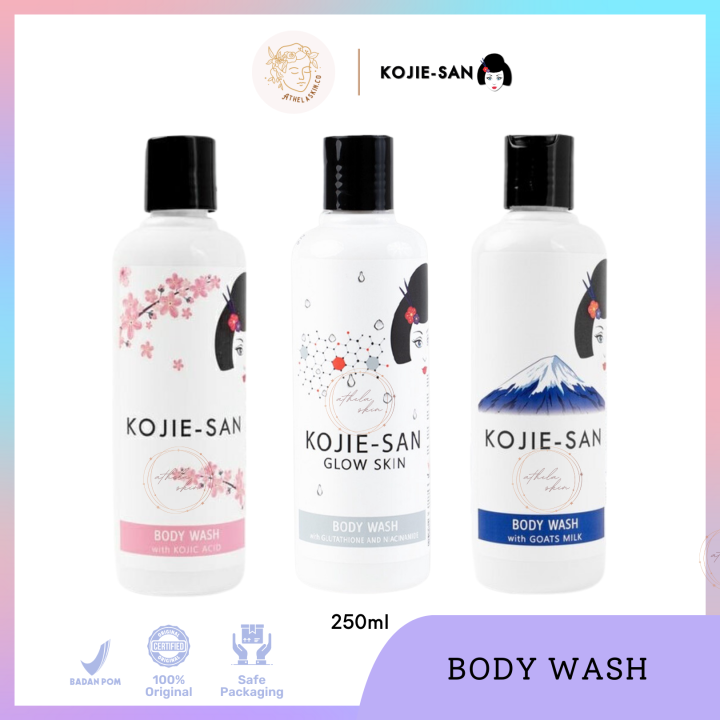 KojieSan Body Wash Kojic Acid Body Wash Glow Skin Transparant