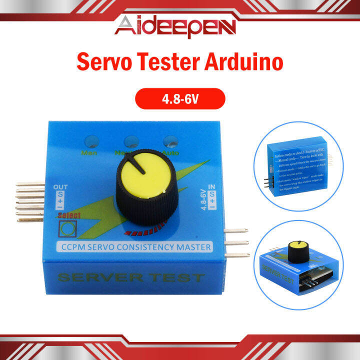 WORLDCHIPS /Multi servo tester arduino Servo Motor Controller Tester ...