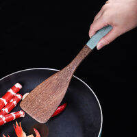 Home Kitchen Gadgets Natural Wooden Utensils Handle Hot Pot Spoon woodiness Material non-stick Kitchenware Cooking shovel Sets