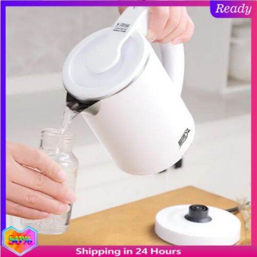 0.6L Mini kettle 304 stainless steel automatic power off small student  dormitory low power electric