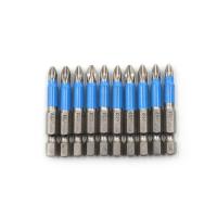 【CW】 New 1 1/4 quot; Magnetic Non Anti Electric Screwdriver Bits PH2 Length 50mm Side Tools