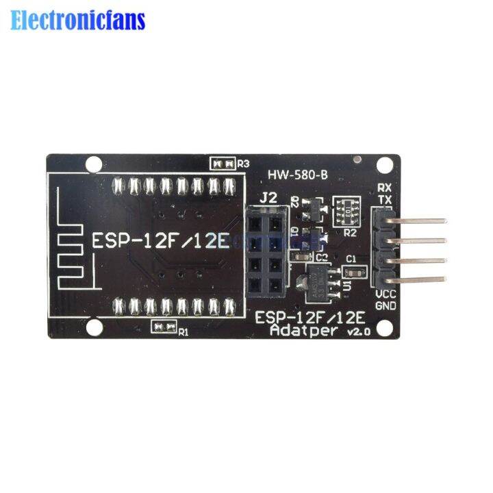 ESP8266 ESP12F ESP12E อนุกรม WIFI Wireless Adapter โมดูลขยายบอร์ด 5V