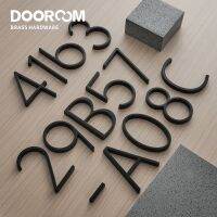 Dooroom โลหะผสมสังกะสีหลัก0-9ตัวอักษร A B C ชื่อบริษัทแผ่นป้ายติดประตูบ้านหมายเลขห้องหมายเลขชั้นโรงแรมจำนวนป้ายวิลล่า