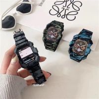 สายนาฬิกาข้อมือซิลิโคน สไตล์สปอร์ต พร้อมเคส สําหรับสมาร์ทวอทช์ iWatch S7 SE S6 Apple Watch iWatch series SE 5 4 3 2 1 iWatch 42-44-45 มม. 40-38-41 มม. 〖LYUE〗