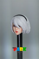 ของเล่น Park TP001 16 Scale Nier YoRHa 2B สาวหัว Sculpt Fit สำหรับ12 Tbleague JIAOU Phicen Action Figure