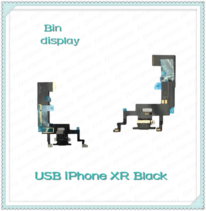 USB iPhone XR อะไหล่สายแพรตูดชาร์จ แพรก้นชาร์จ Charging Connector Port