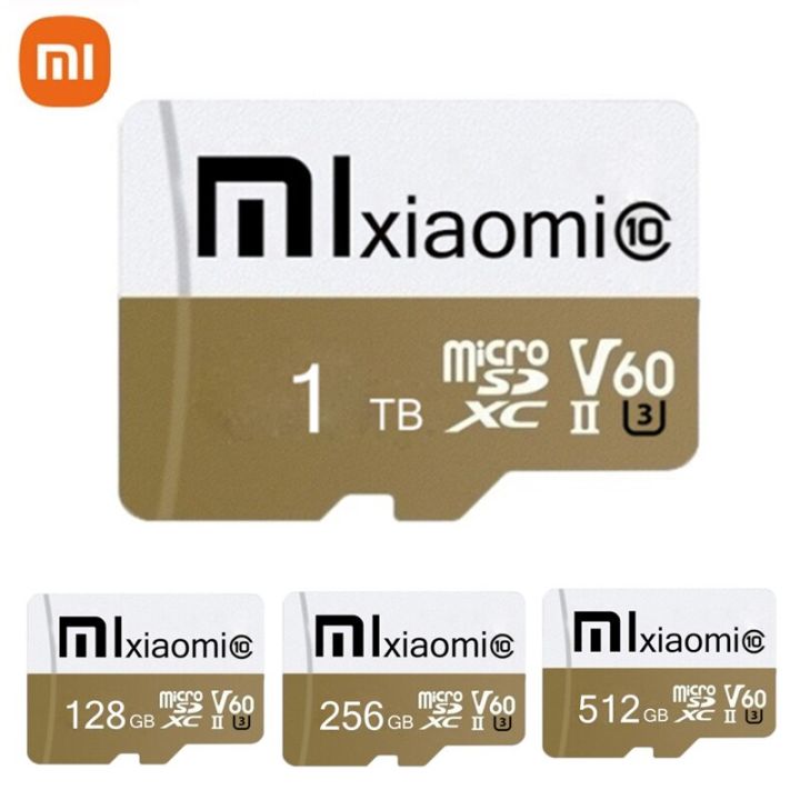 จัดส่งฟรี-cod-original-xiaomi-การ์ดหน่วยความจำ-v60-sdxc-micro-tf-sd-card-512gb-256gb-128gb-64gb-flash-memory-card-class-10-micro-sd-card