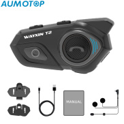 High-Quality Motorcycle Helmet Intercom Headset with DSP Noise Reduction