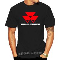 Massey Ferguson Tractors Company Logo Men Black Tshirt S M L Xl Shipping