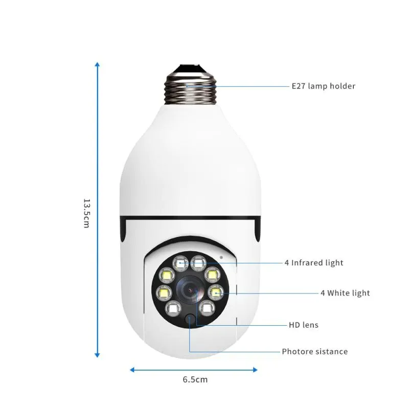 bulb holder cctv camera