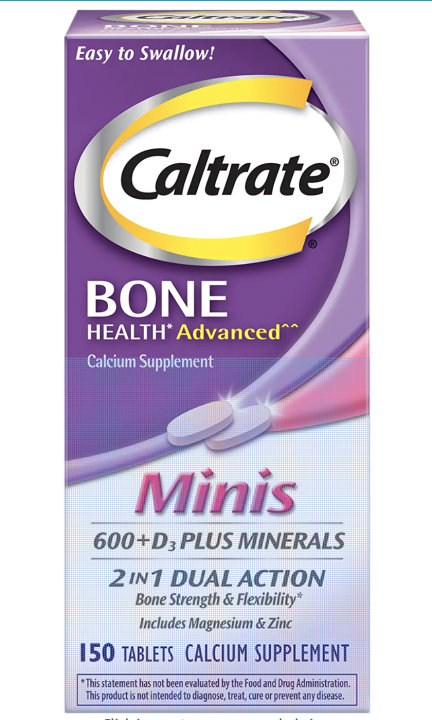 Caltrate Minis 600 Plus D3 Plus Minerals Calcium And Vitamin D