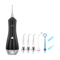 ZZOOI Oral Irrigator USB Rechargeable Water Flosser Portable Dental Water Jet 320ML Teeth Cleaner Dental Whitening Machine Travel Gift