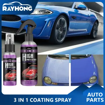 Rayhong Spray Coating Agent, Multi-functional Coating Renewal Agent, 3 in 1 Ceramic Car Coating Spray, High Protection Quick Car Coating Spray (1 Pc)