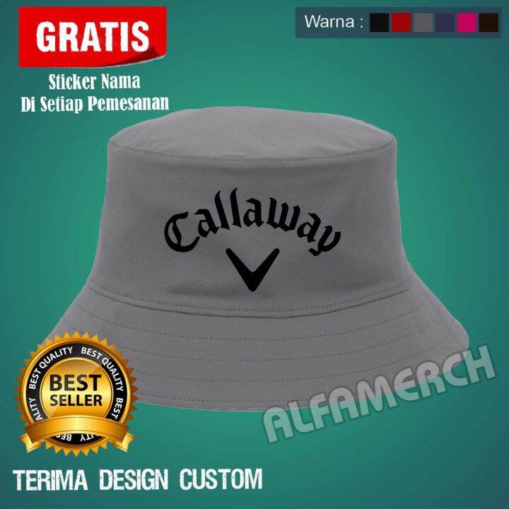 หมวกบักเก็ต-ลาย-callaway-golf-calaway-แบบเรียบง่าย-สําหรับผู้ชาย-และผู้หญิง