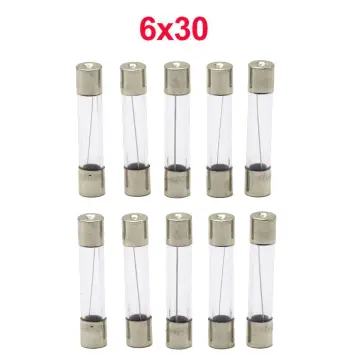 10pcs/lot One Sell 5*20mm 6*30mm Fast Blow Tube Fuses 5x20 6x30 mm