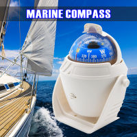 IP67กันน้ำ Sea Pivoting Marine เข็มทิศพร้อมไฟ LED อิเล็กทรอนิกส์เรือเข็มทิศสำหรับ Marine Navigation Positioning Compass