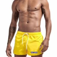 2023 Mens Swimwear Shorts Brand Beachwear Swim Trunks Ricard Swimsuit Low Waist Breathable Beach Wear