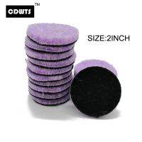 CDWTS 2 Inch Mini Purple Wool Polish Pad Wax For Auto Automotive 10PCS/LOT Short Wool Polishing Berets For Car Polishing Wheel