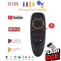 G10S (มีGyro) Voice Air Mouse Remote 2.4Ghz Mini Wireless Android TV Control &amp; Infrared Learning Microphone #รีโมทแอร์  #รีโมท  #รีโมททีวี  #รีโมด