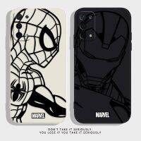 1 Marvel Herose Iron Spider-Man เคสโทรศัพท์สำหรับ A52 A54 A55 A57 A59 A72 A73 A74 A91 A93 A92S A93S A95 A96 4G 5G เคส Funda