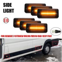 แต่งรถไฟข้างบอกทิศทาง Led 6ชิ้นสำหรับนักมวย Iveco Fiat Ducato Citroen Relais Peugeot Renault Volvo