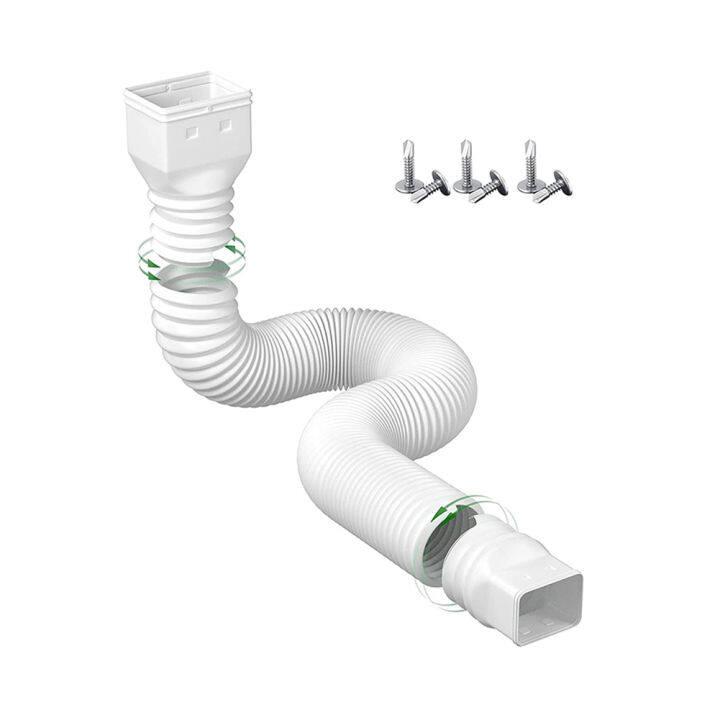 พลาสติก-extender-ระบายน้ำเชื่อมต่อนำมาใช้ใหม่รางน้ำรางฝน-diverter