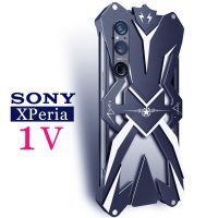 Pelindung Logam กันกระแทกที่มีประสิทธิภาพเคสสำหรับ Sony Xperia 1 V 5 V 10 V เคสอะลูมิเนียมเคสกันกระแทกเคสมือถือ