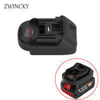 : "{ ZWINCKY ตัวแปลงอะแดปเตอร์แบตเตอรี่ BS18MT USB สำหรับ BAT619G 18V620แบตเตอรี่แปลงเป็นสำหรับ BL1860 Makita18V