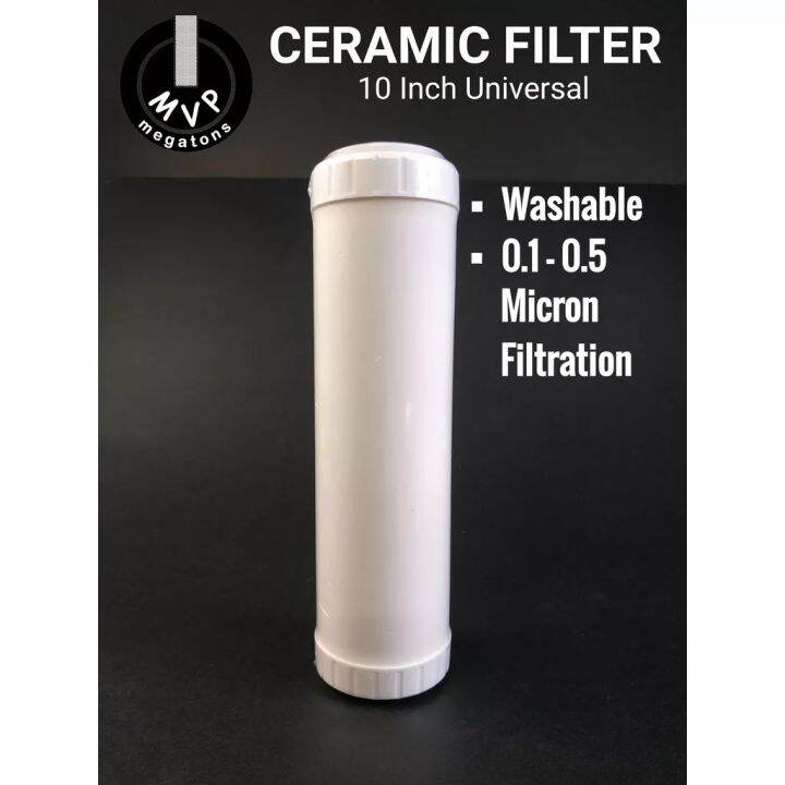 10 Inches Washable Ceramic Water Filter Cartridge Replacement 0.10.5