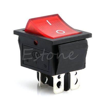 POP* Rocker Switch With Light KCD4-201N 4 Pin ONOFF 2 Position 250V DPST 1510Pcs