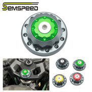 SEMSPEED Nắp Kẹp Phuộc Trước Xe Máy Ốc Vít Bộ Chuyển Đổi Lái Trên Ba Phía