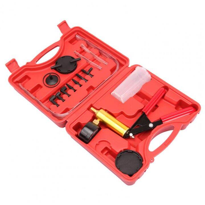 11pcs-hand-operating-vacuum-pump-brake-bleeder-machine-bleeding-tester-tool-set