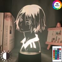 ▽ Haikyuu Led Night Light Anime Kozume Kenma Lamp for Bedroom Decor Nightlight Kids Children Birthday Gift Haikyuu Kenma Light