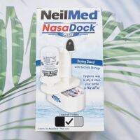 (NeilMed®) NasaDock Plus Drying Stand, Black or White แท่นวางอุปกรณ์ล้างจมูก สำหรับเสียบ วาง เก็บ