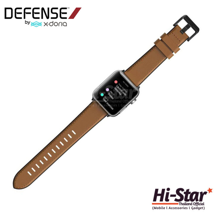 x-doria-สายนาฬิกา-hybrid-leather-สายนาฬิกา-apple-watch-สายนาฬิกาแอปเปิ้ลวอช-สายนาฬิกาหนัง-for-apple-watch-42mm-44mm