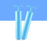 Vacuum Compressed Bags Hand Pump Color Random Manual Compression Bags Air Pump Home Organizing Supply Home Storage Pump 1pc