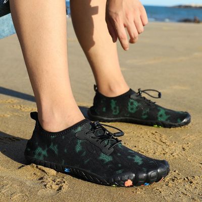【Hot Sale】 quick-drying outdoor river tracing shoes mens non-slip casual five-finger beach swimming wading
