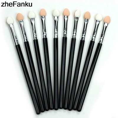 hot【DT】┇  5Pcs/set Handle Eyeshadow Sponge Makeup Brushes Applicator Tools 13.5cm