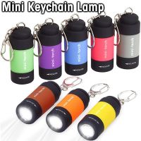 Mini Flashlight USB Rechargeable LED Portable Keychain Torch Light Waterproof Torch Lamp Outdoor Hiking Camping Flashligh Rechargeable  Flashlights