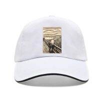 New cap hatOd koo Hooigan Art Origina Edvard unch The crea itho Verion Cotton Overized Baseball Cap