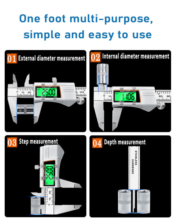 0-150mm-vernier-caliper-stainless-steel-color-lcd-digital-caliper-tool-6-inch-depth-measurement-tool-gauge