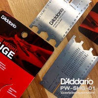 DAddario® PW-SHG-01 ไม้บรรทัดตั้งแอคชั่น ไม้บรรทัดวัดความสูงสาย ทำจากสแตนเลสอย่างดี ทนทาน ( String Height Gauge )