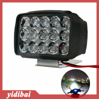 yidibai ไฟหน้าสปอตไลท์รถจักรยานยนต์15 1000LM LED ไฟสกู๊ตเตอร์ motos ATV UTV