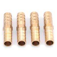 3 Sizes 10mm-10/12/14mm Brass Fitting Hose Barb Tail Reducer Reducing Plug Union Coupler Connector Adapter For Connnect Pipes Pipe Fittings Accessorie