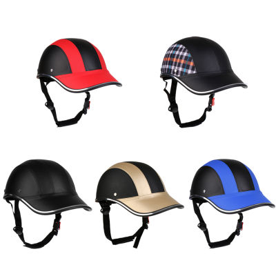 หมวกเบสบอลความปลอดภัยสำหรับสเก็ตบอร์ดกีฬากลางแจ้งหมวกจักรยานปรับได้สำหรับผู้ชายผู้หญิง